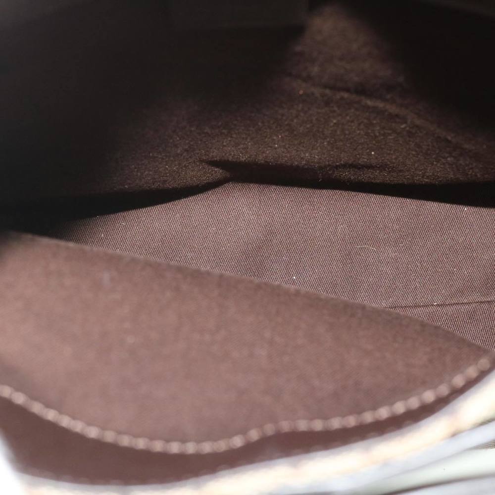 GUCCI Gg Canvas Tote Bag Canvas Leather Beige Brown 107757 Auth Ki3340 - Picture 10 of 16